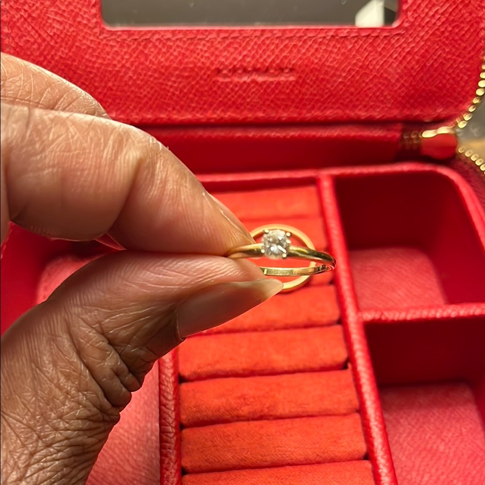 Diamond Supply Co Gold Engagement Ring 💍 😍 - Picture 3 of 6